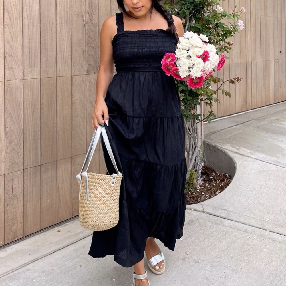 Black Gap Midi Dress